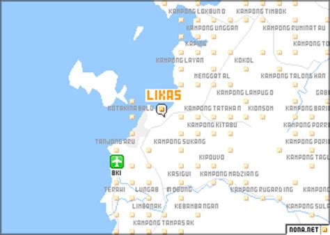 Likas Map .
